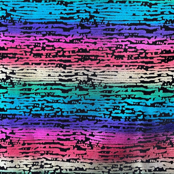 Metallic Rainbow Bodycon Mini Dress - Picture 3 of 7